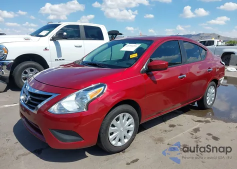 2018 Nissan Versa 1.6 Sv z USA, uszkodzony, nr VIN 3N1CN7AP6JL823123